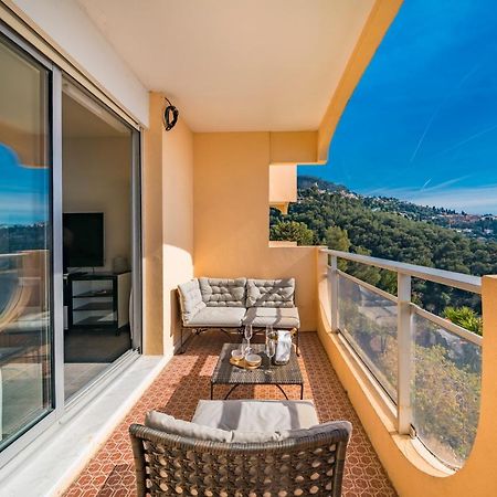 Baie Roquebrune, Balcon Vue Mer, Parking Gratuit - Ao Luaran gambar