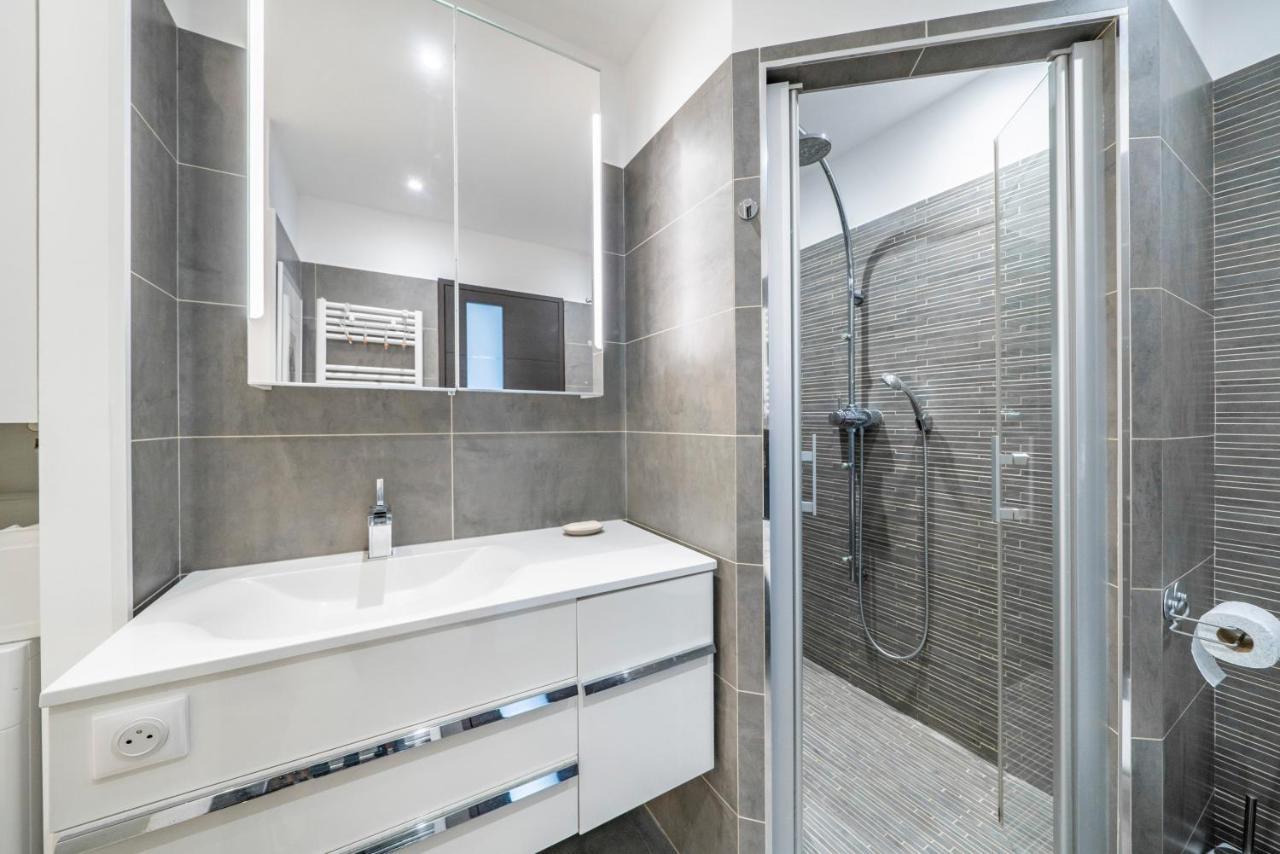Baie Roquebrune, Balcon Vue Mer, Parking Gratuit - Ao Luaran gambar