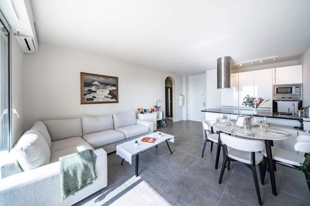 Baie Roquebrune, Balcon Vue Mer, Parking Gratuit - Ao Luaran gambar